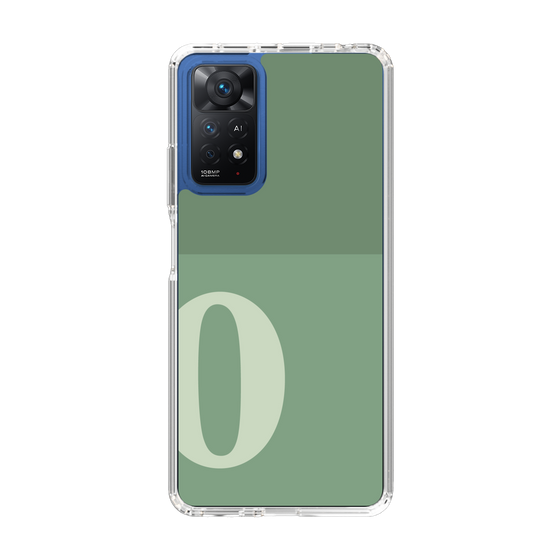 Slim Protection Case［ Original - initial two tone - O green ］