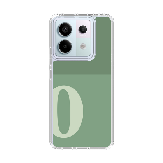 Slim Protection Case［ Original - initial two tone - O green ］