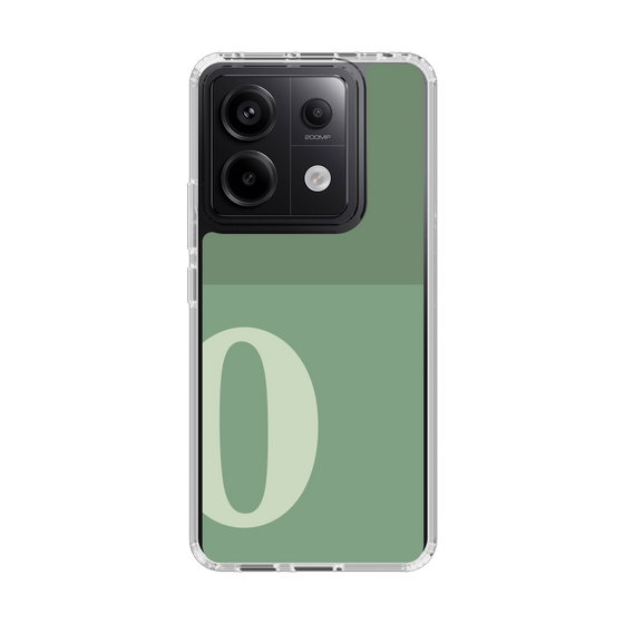 Slim Protection Case［ Original - initial two tone - O green ］