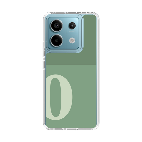 Slim Protection Case［ Original - initial two tone - O green ］