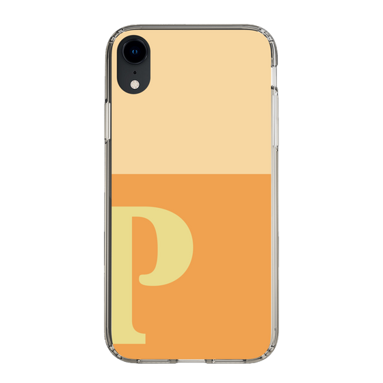 Slim Protection Case［ Original - initial two tone - P orange ］
