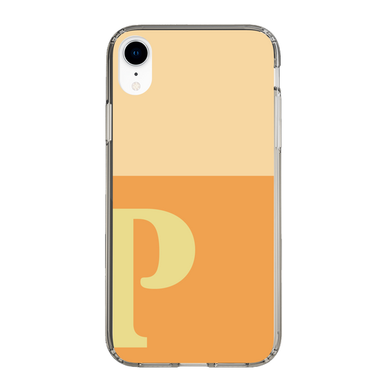 Slim Protection Case［ Original - initial two tone - P orange ］