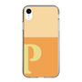 Slim Protection Case［ Original - initial two tone - P orange ］