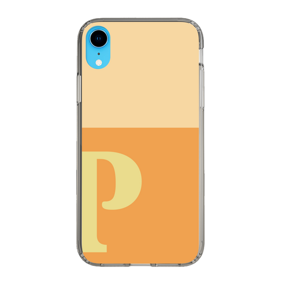 Slim Protection Case［ Original - initial two tone - P orange ］