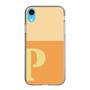 Slim Protection Case［ Original - initial two tone - P orange ］