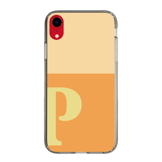 Slim Protection Case［ Original - initial two tone - P orange ］