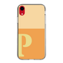 Slim Protection Case［ Original - initial two tone - P orange ］