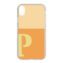 Slim Protection Case［ Original - initial two tone - P orange ］