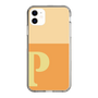 Slim Protection Case［ Original - initial two tone - P orange ］