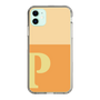Slim Protection Case［ Original - initial two tone - P orange ］