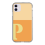 Slim Protection Case［ Original - initial two tone - P orange ］