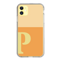 Slim Protection Case［ Original - initial two tone - P orange ］