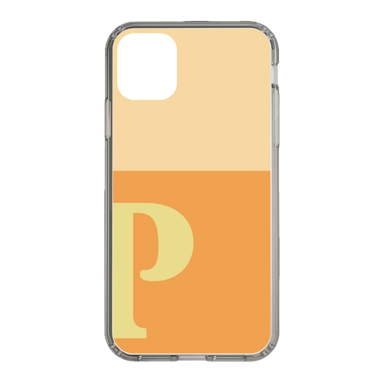 Slim Protection Case［ Original - initial two tone - P orange ］