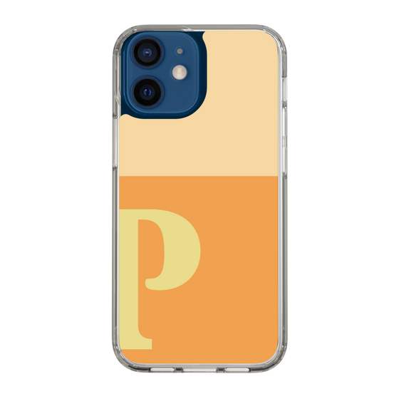 Slim Protection Case［ Original - initial two tone - P orange ］