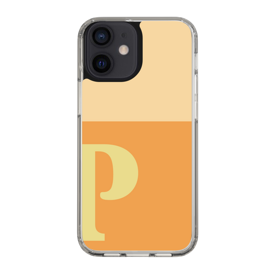 Slim Protection Case［ Original - initial two tone - P orange ］