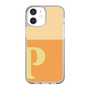 Slim Protection Case［ Original - initial two tone - P orange ］