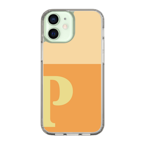 Slim Protection Case［ Original - initial two tone - P orange ］