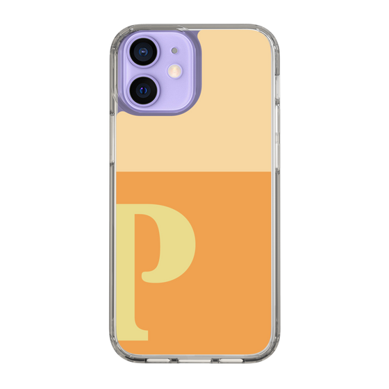 Slim Protection Case［ Original - initial two tone - P orange ］