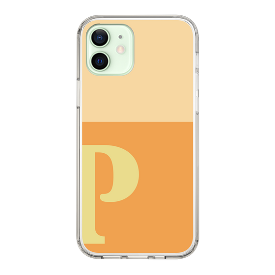 Slim Protection Case［ Original - initial two tone - P orange ］