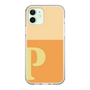 Slim Protection Case［ Original - initial two tone - P orange ］