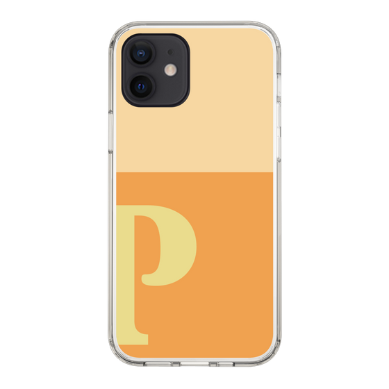 Slim Protection Case［ Original - initial two tone - P orange ］