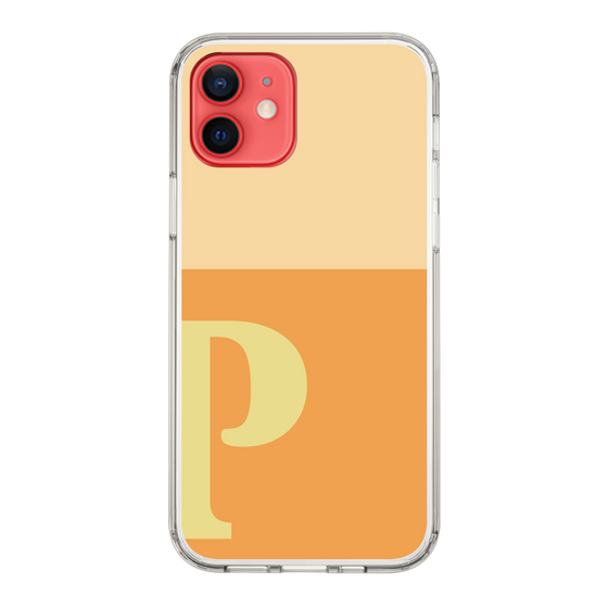 Slim Protection Case［ Original - initial two tone - P orange ］