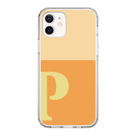 Slim Protection Case［ Original - initial two tone - P orange ］