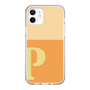 Slim Protection Case［ Original - initial two tone - P orange ］