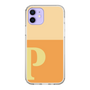 Slim Protection Case［ Original - initial two tone - P orange ］