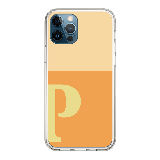 Slim Protection Case［ Original - initial two tone - P orange ］