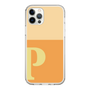 Slim Protection Case［ Original - initial two tone - P orange ］