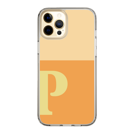 Slim Protection Case［ Original - initial two tone - P orange ］
