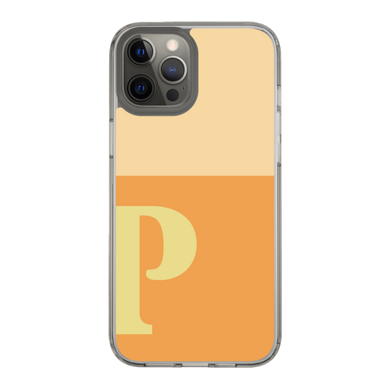 Slim Protection Case［ Original - initial two tone - P orange ］
