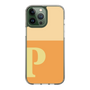 Slim Protection Case［ Original - initial two tone - P orange ］