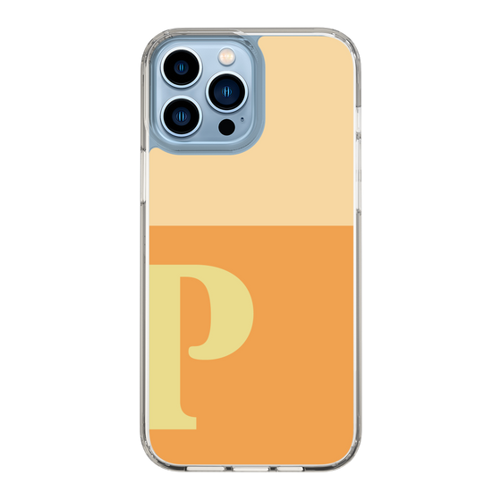 Slim Protection Case［ Original - initial two tone - P orange ］