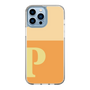 Slim Protection Case［ Original - initial two tone - P orange ］