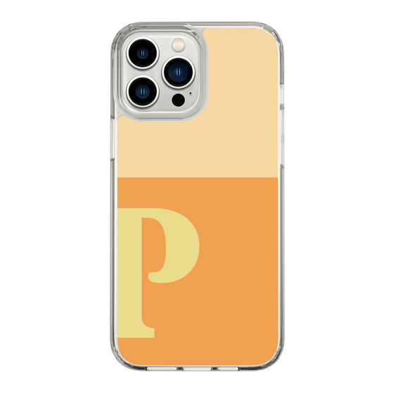 Slim Protection Case［ Original - initial two tone - P orange ］
