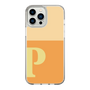 Slim Protection Case［ Original - initial two tone - P orange ］