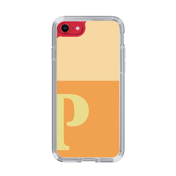 Slim Protection Case［ Original - initial two tone - P orange ］
