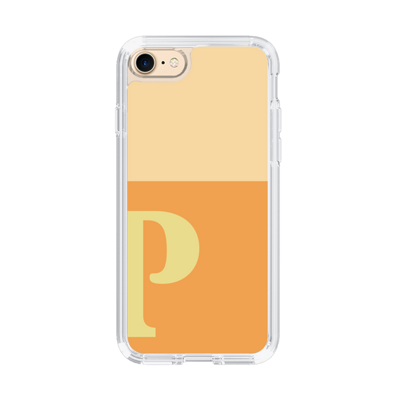 Slim Protection Case［ Original - initial two tone - P orange ］