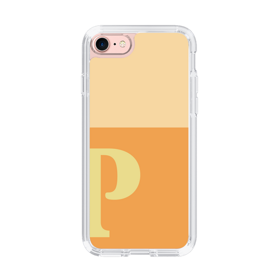 Slim Protection Case［ Original - initial two tone - P orange ］