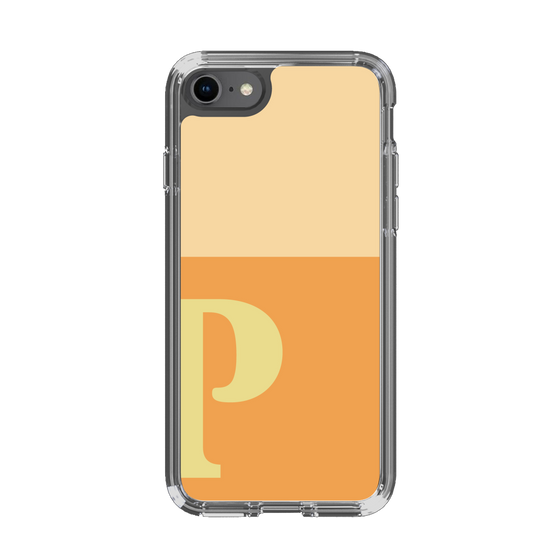 Slim Protection Case［ Original - initial two tone - P orange ］