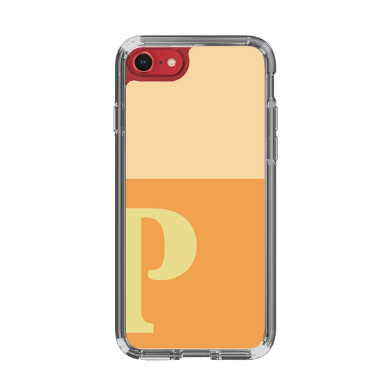 Slim Protection Case［ Original - initial two tone - P orange ］