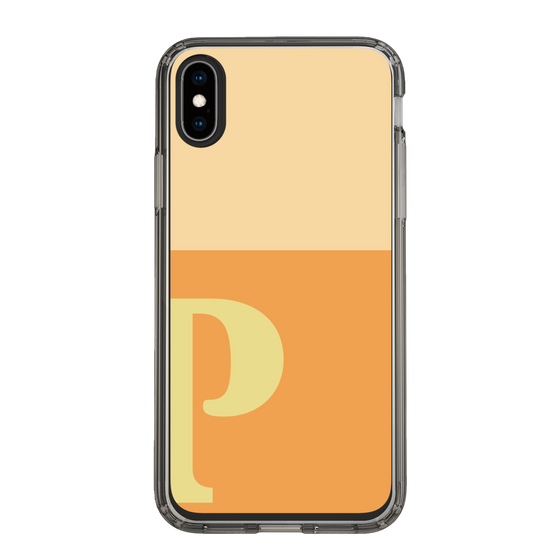 Slim Protection Case［ Original - initial two tone - P orange ］