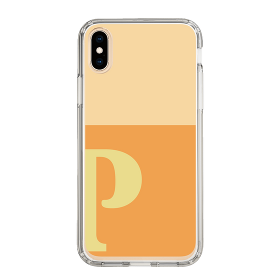 Slim Protection Case［ Original - initial two tone - P orange ］