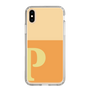 Slim Protection Case［ Original - initial two tone - P orange ］