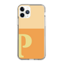 Slim Protection Case［ Original - initial two tone - P orange ］