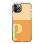 Slim Protection Case［ Original - initial two tone - P orange ］
