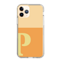 Slim Protection Case［ Original - initial two tone - P orange ］