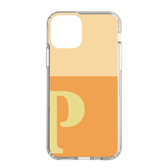 Slim Protection Case［ Original - initial two tone - P orange ］